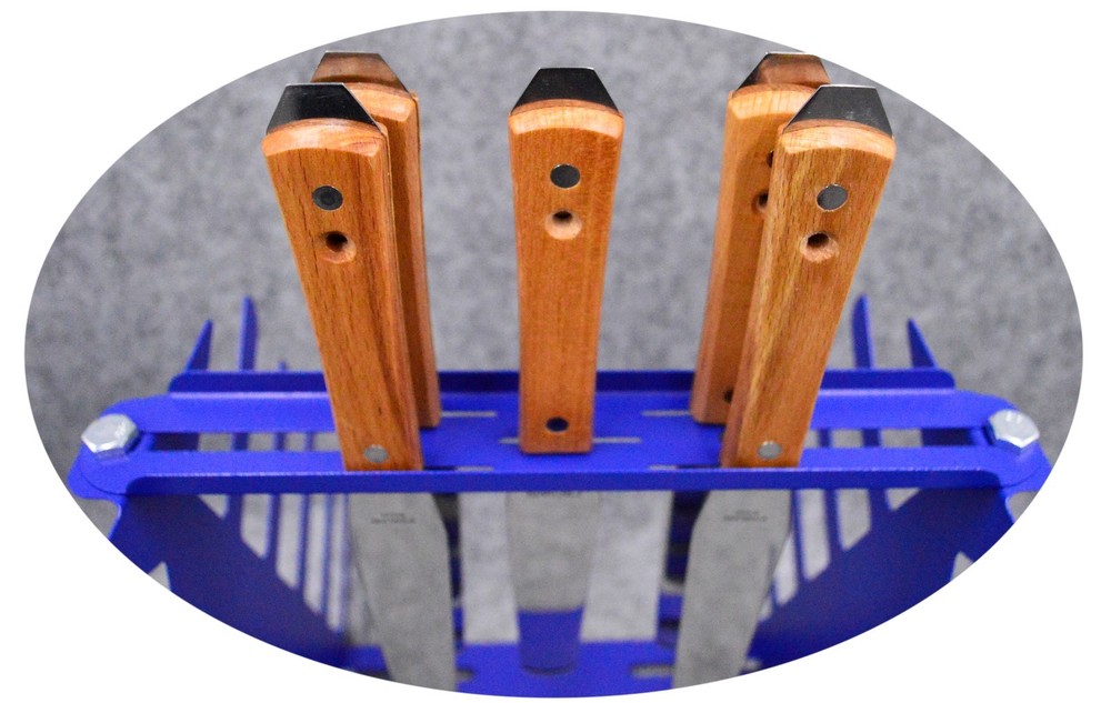 Screen Printing Squeegee Storage Rack 5 Layers Squeegee Shelf Ink Knife Place