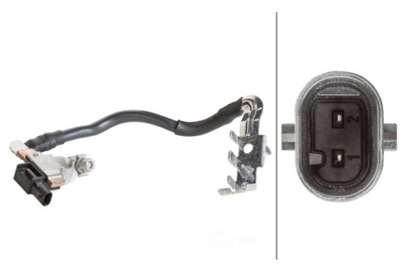 Battery Current Sensor fits 2015-2016 Volkswagen e-Golf GTI  HELLA