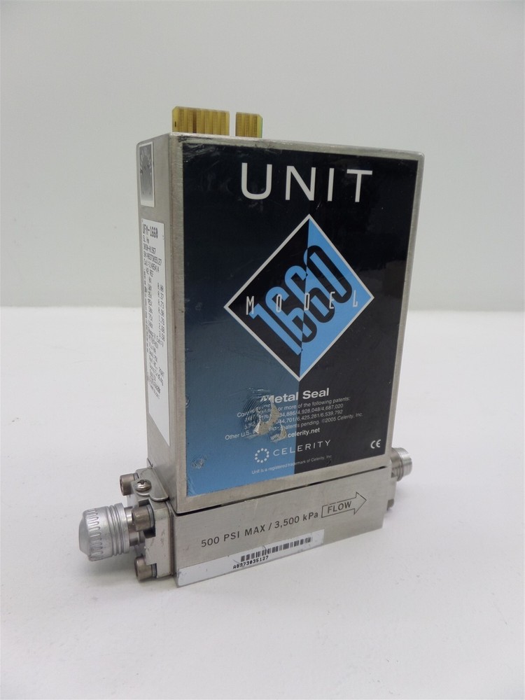 UNIT Instruments UFM-1660 1600 Mass Flow Controller 3030-01967 - 5L He