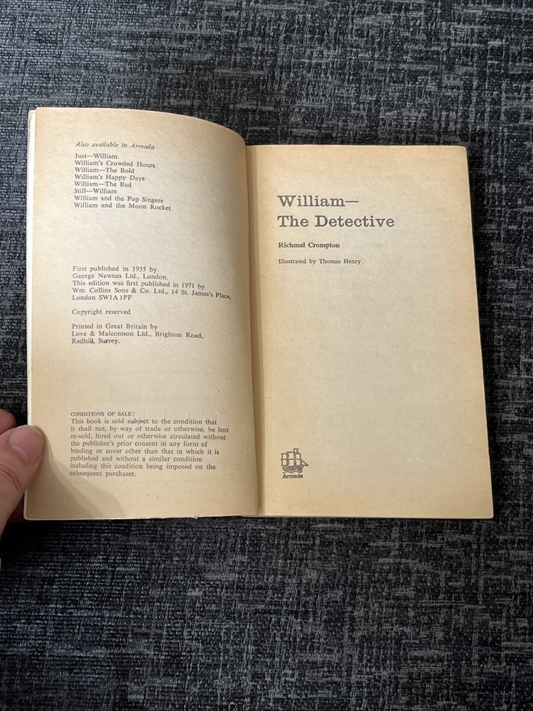 William The Detective - Richmal Crompton - Armada
