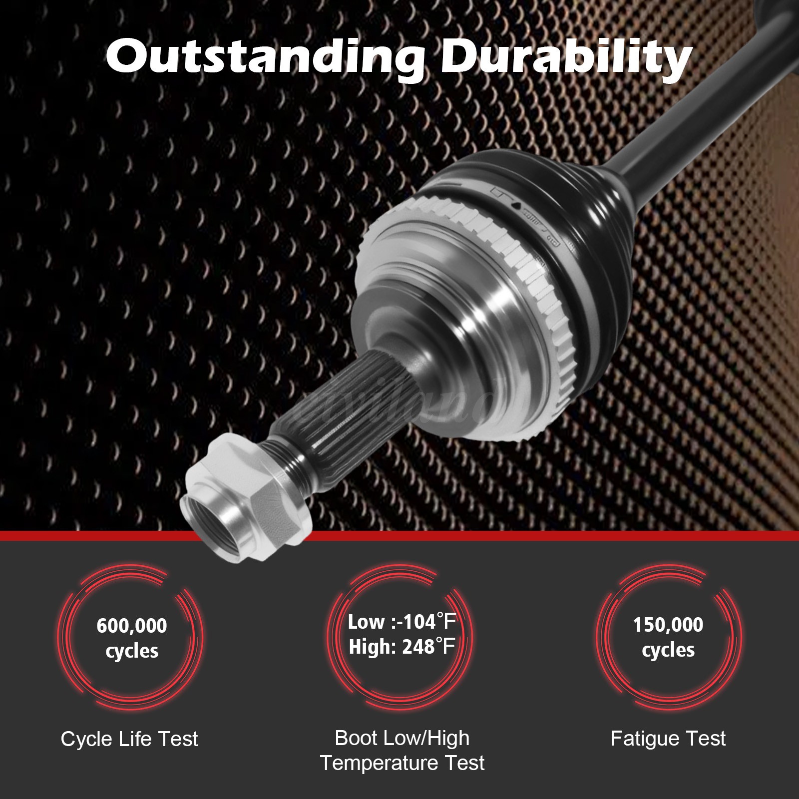 CV Axle Shaft Front Left & Right Set for Honda CR-V Manual Trans 2.0L 1997-2001