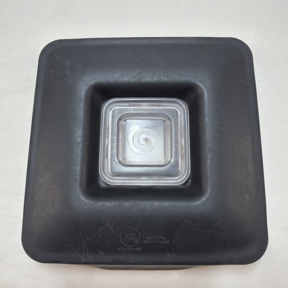 Blendtec Fourside Wildside Jar Replacement Lid Part No # 40-310 OEM Square