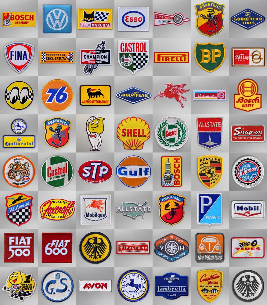 ABARTH & Co Scorpion Embroidered Patch 1960-1968 Version