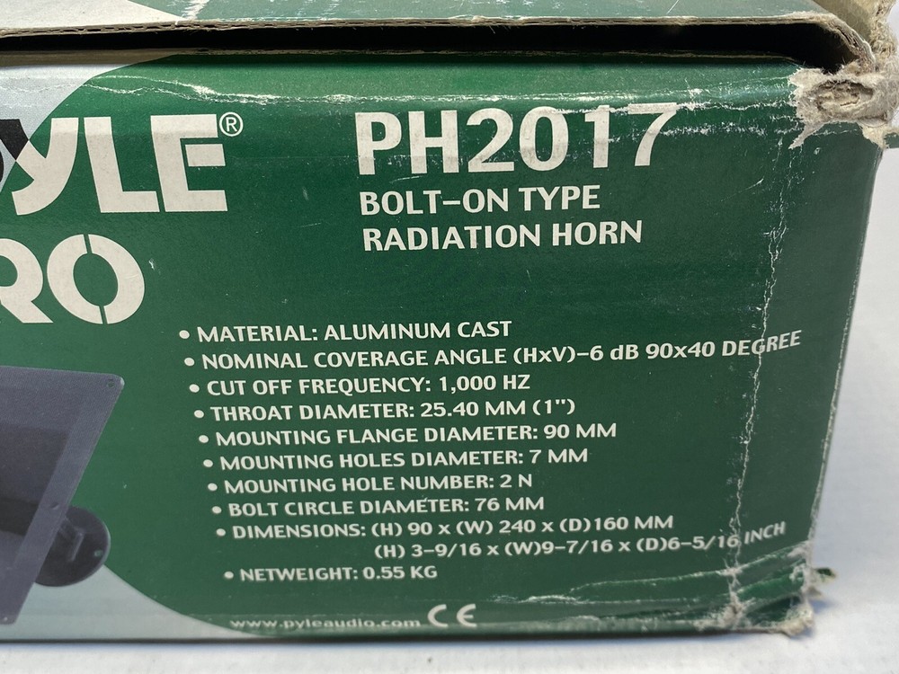 Pyle PH2017 Bolt-On Radiation Horn