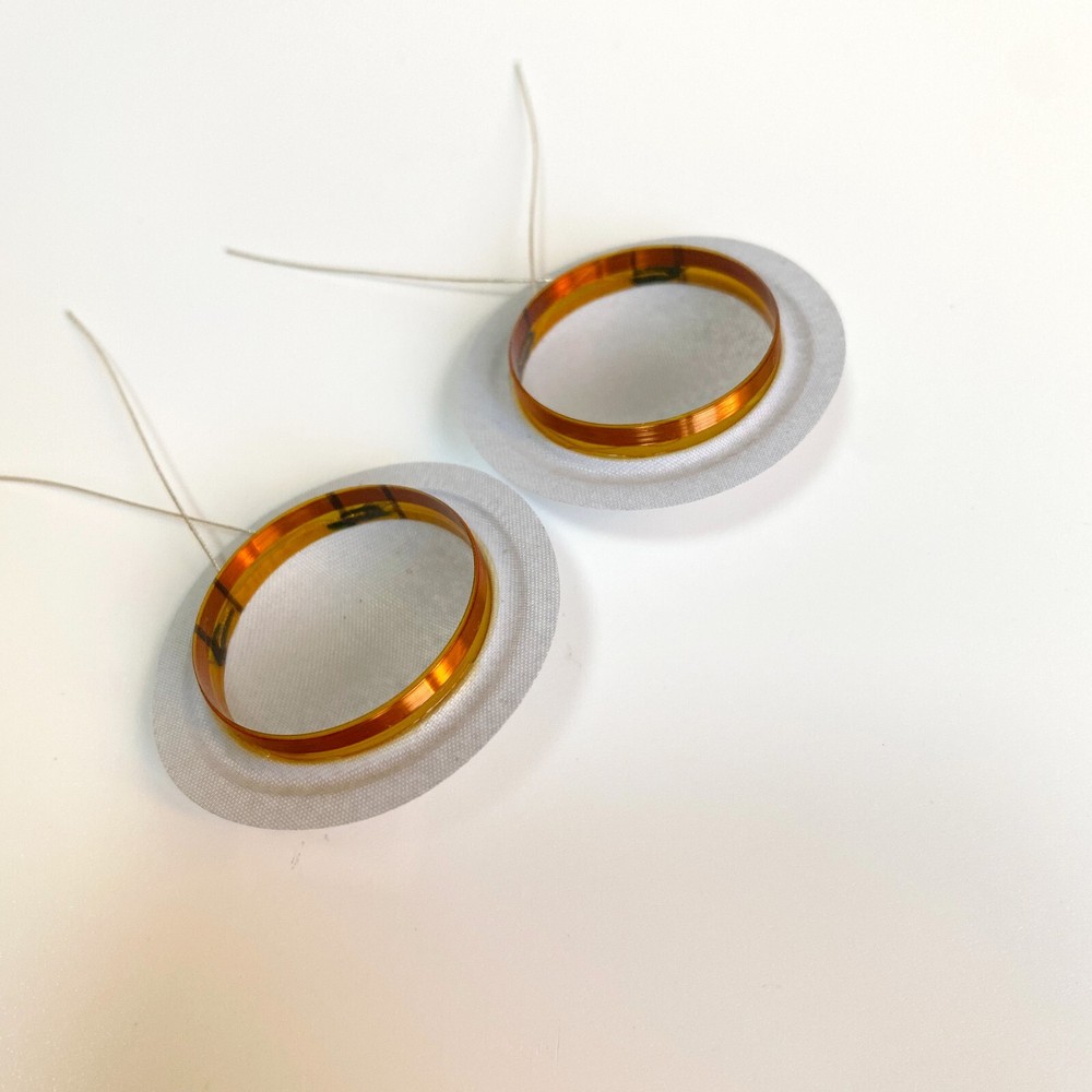 Replacement 1" Silk Diaphragms For Infinity RS 3000 Tweeter Polycell 902-2722 8Ω
