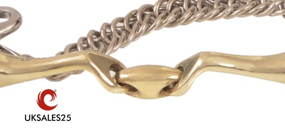 Kimblewick Verbindend Angled Double Jointed Bit (UKSALES25®) *SAME DAY DISPATCH*