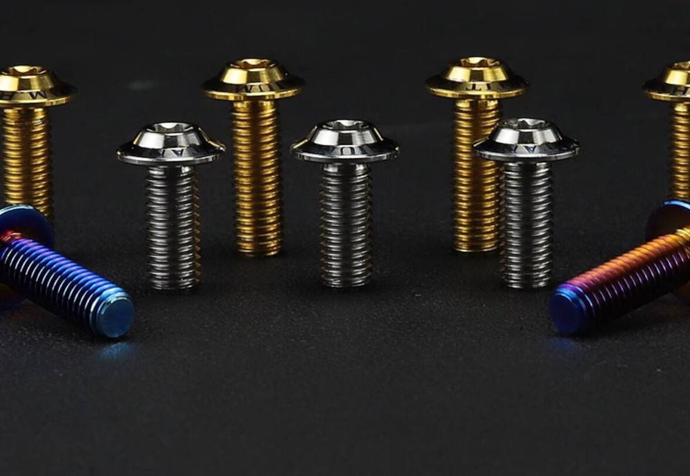 Titanium Alloy Umbrella Head Inner Torx Screws for Modification Shell Fixing