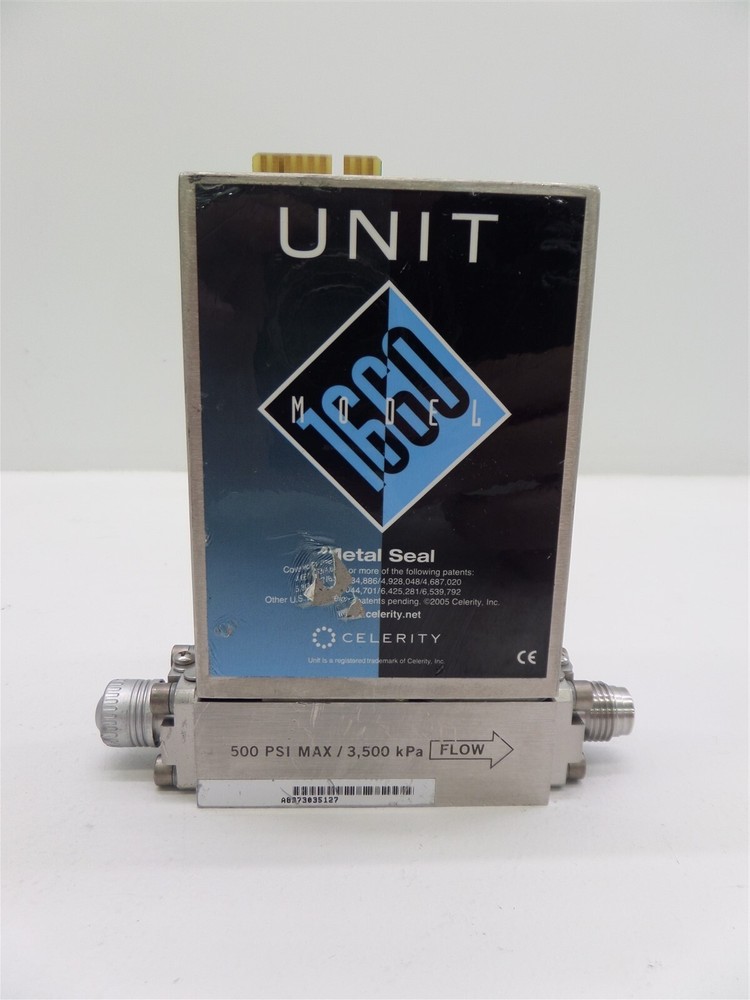 UNIT Instruments UFM-1660 1600 Mass Flow Controller 3030-01967 - 5L He