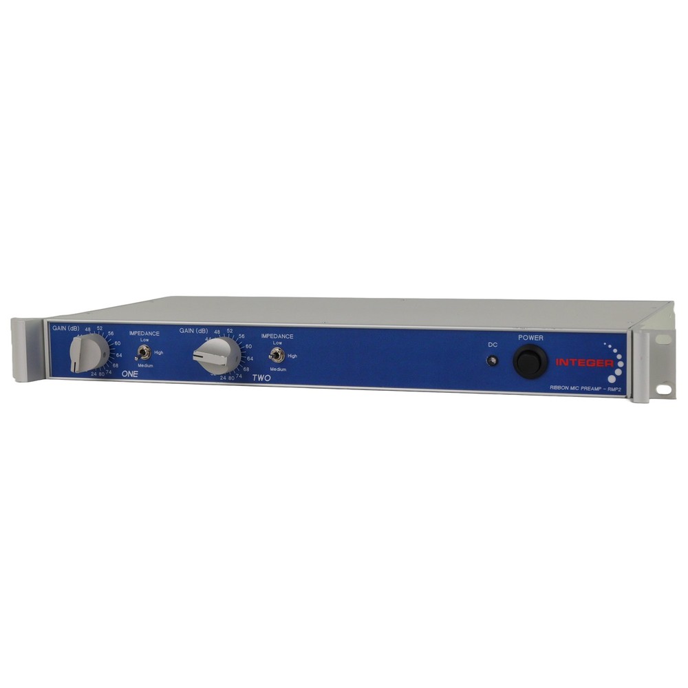 Integer Audio RMP2 2-Channel Ribbon Microphone Preamp #0008 (Used)