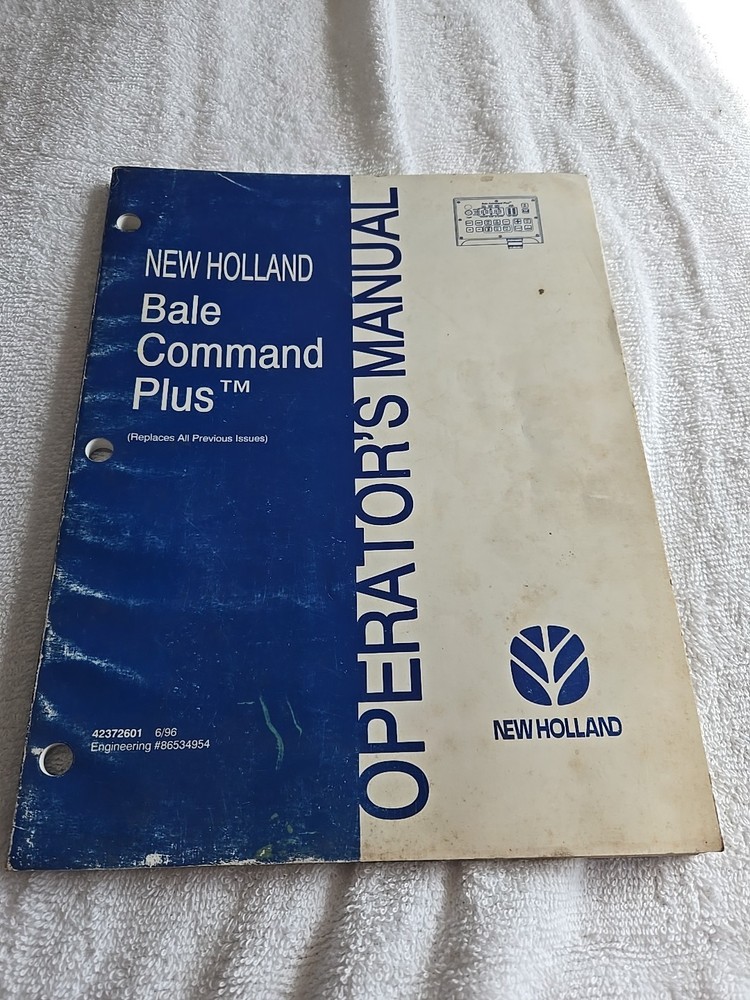 New Holland Bale Command Plus Manual