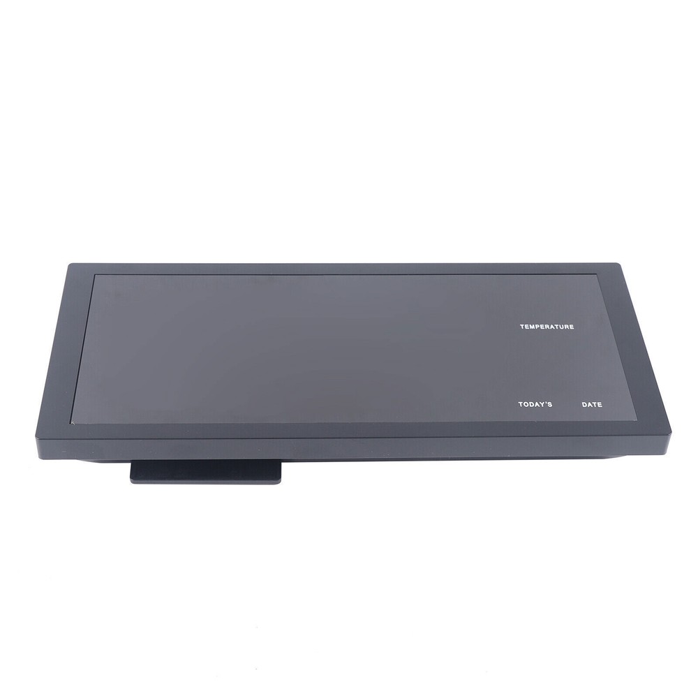 Large Digital LED Wall Clock with Time, Date, Day, and Temperature Display