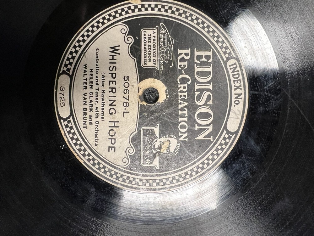 Edison Re-Creation Whispering Hope