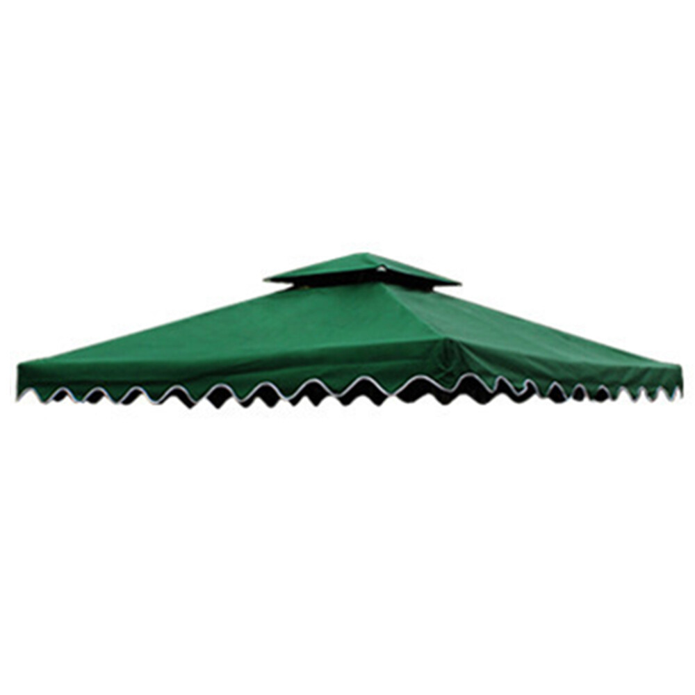 10'x10' Waterproof Gazebo Top Replacement Canopy 1 2Tier UV Sunshade Patio Cover