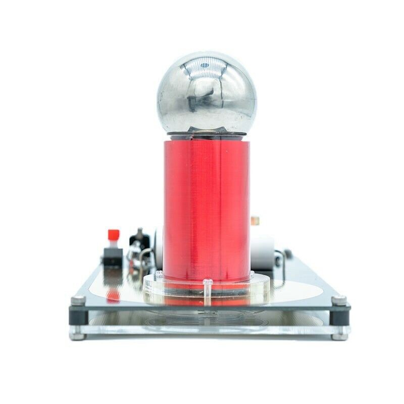 Mini Tesla Coil Artificial Lightning Generator Efficiency Scientific Experiment