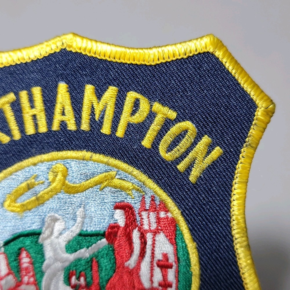Bin1 b8 Police patch Massachusetts Northampton