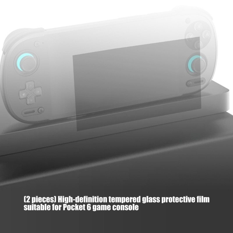 2pcs Tempered Film Console Screen Protector Scratchproof for Retroid Pocket 6