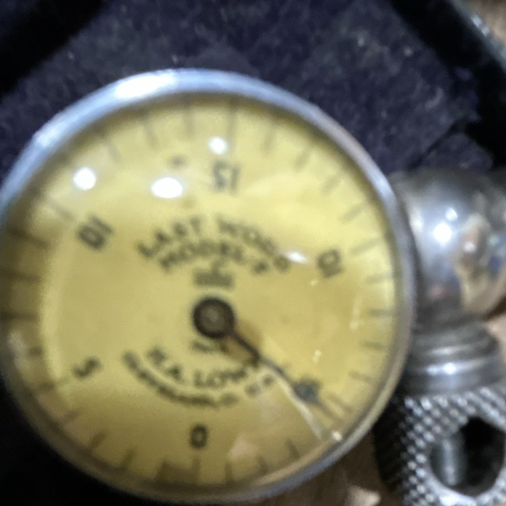 R.S. Lowe Last Word Dial Test Indicator Model 2 MPN Model 2 with Case Included