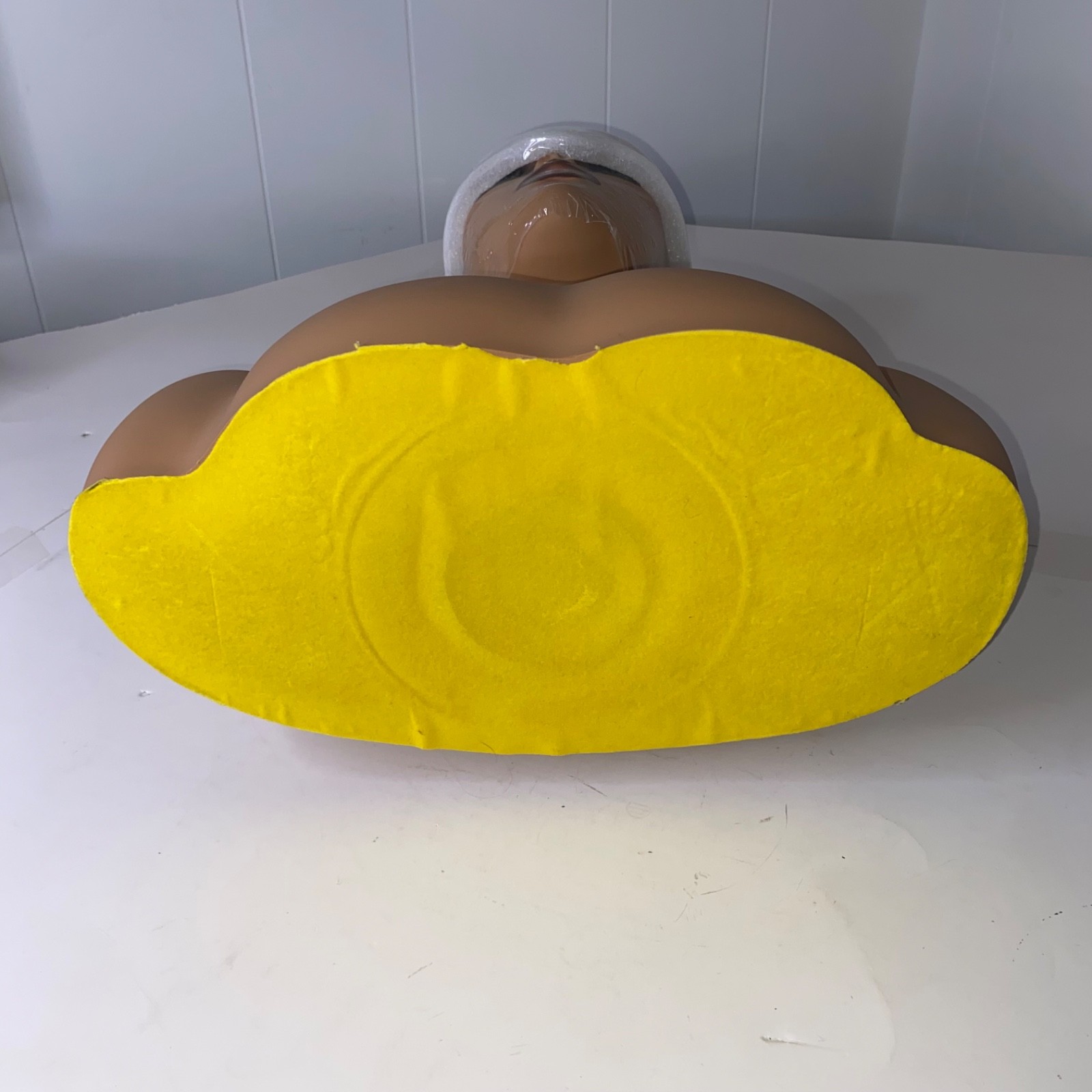 Realistic 17 Inch PVC Mannequin Head with Shoulders Upper Body Female New