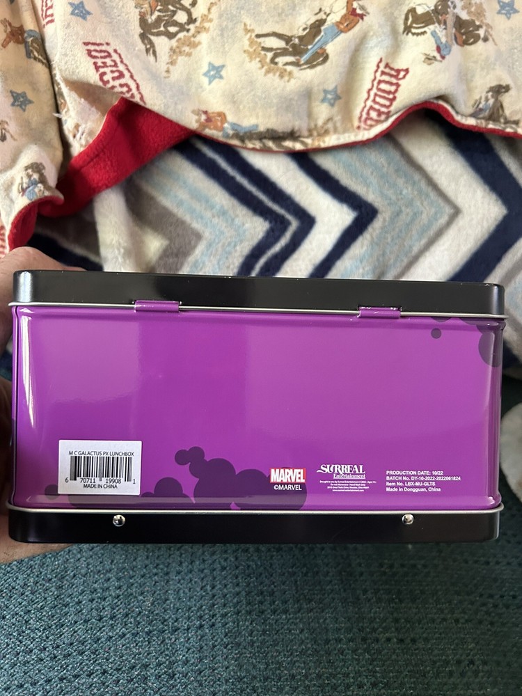 MARVEL GALACTUS LUNCHBOX w/ THERMOS! VG+!