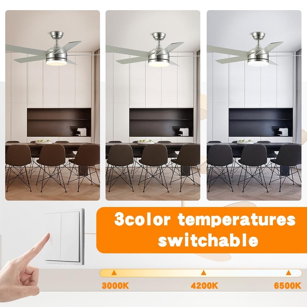 Ceiling Fan LED Light Retrofit Dimmable Panel 4.9 in 18W Module