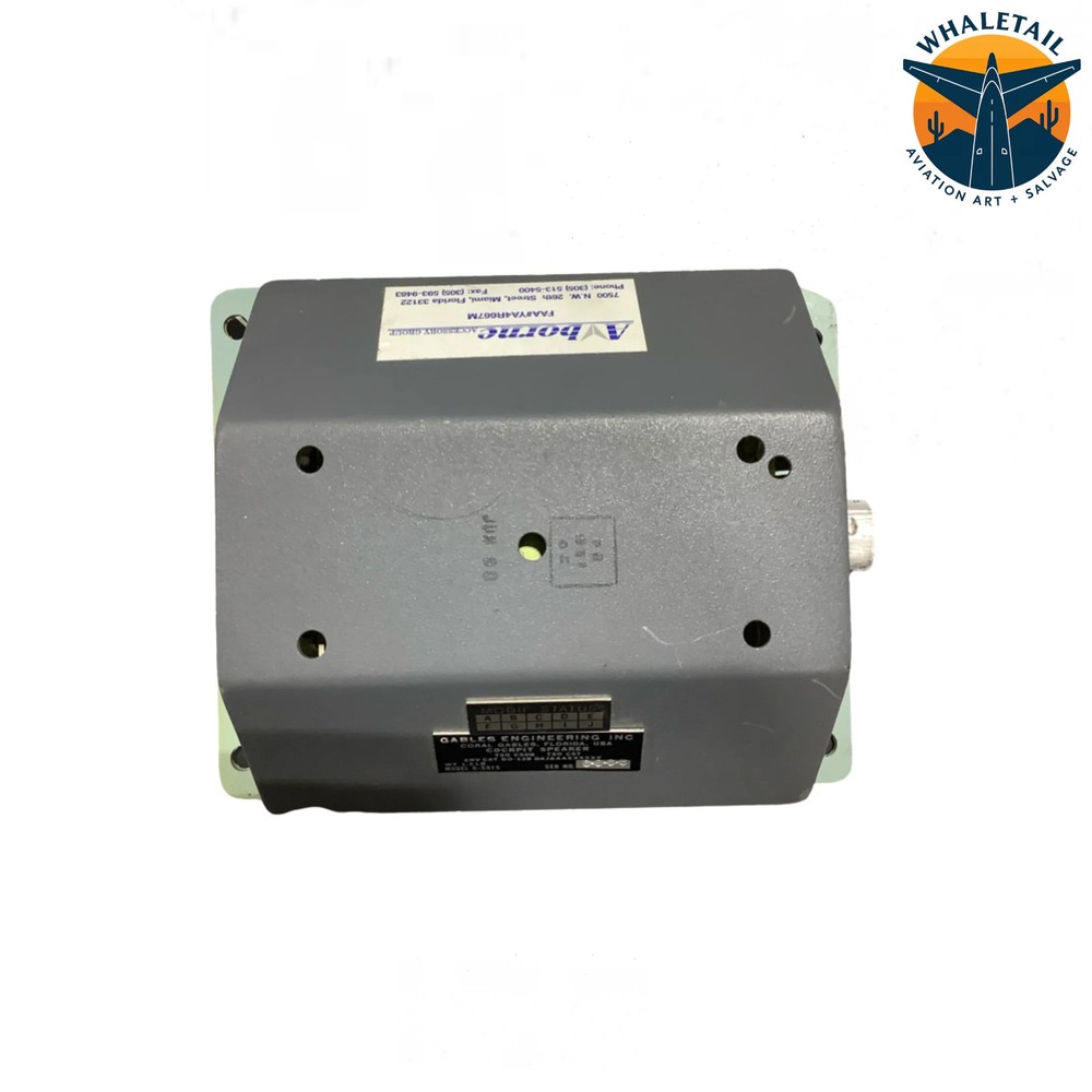 DC10 Cockpit speaker