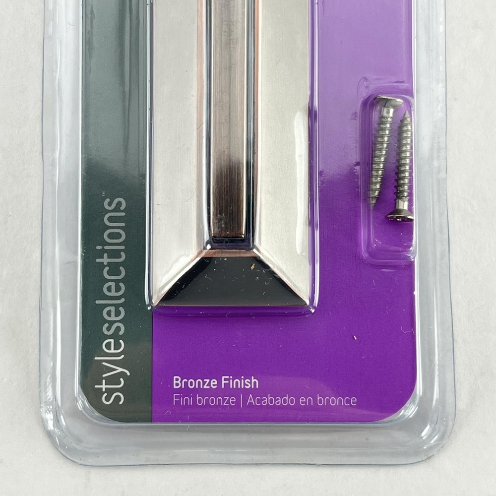 Style Selections Wired LED Lighted Doorbell Button Bronze SS-565-90 / 2369368