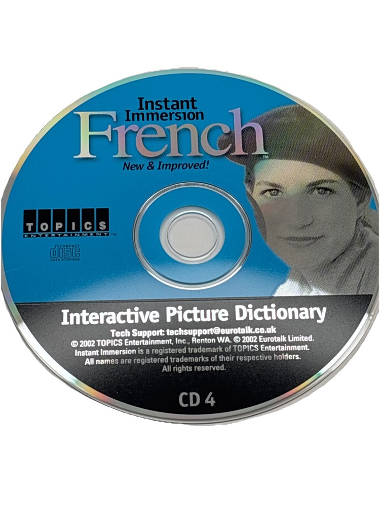 INSTANT IMMERSION FRENCH (2002 Deluxe 5 CD-ROM Set) Euro Method