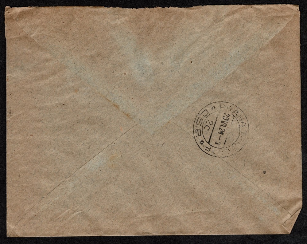 CZECHOSLOVAKIA 1922/1923 Three Registered Express and 1 Registered