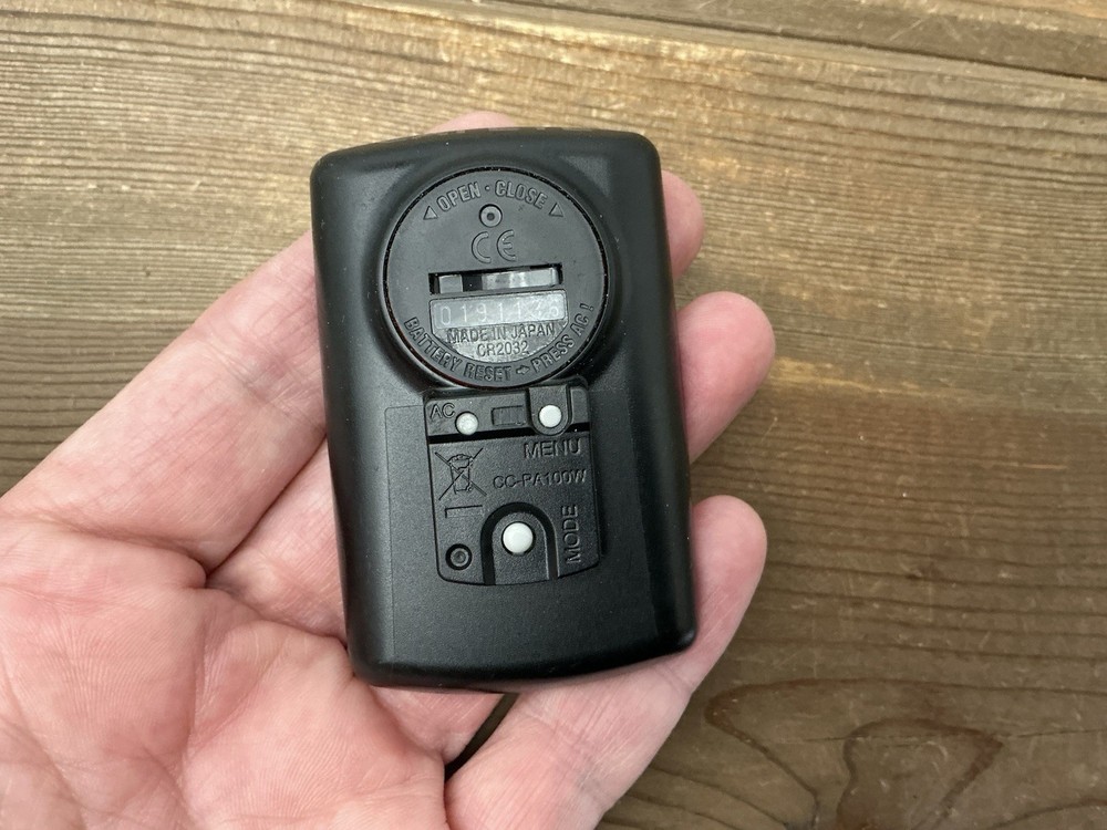 CatEye Padrone Wireless Large Screen 8 Function Cycling Bike Computer - Black