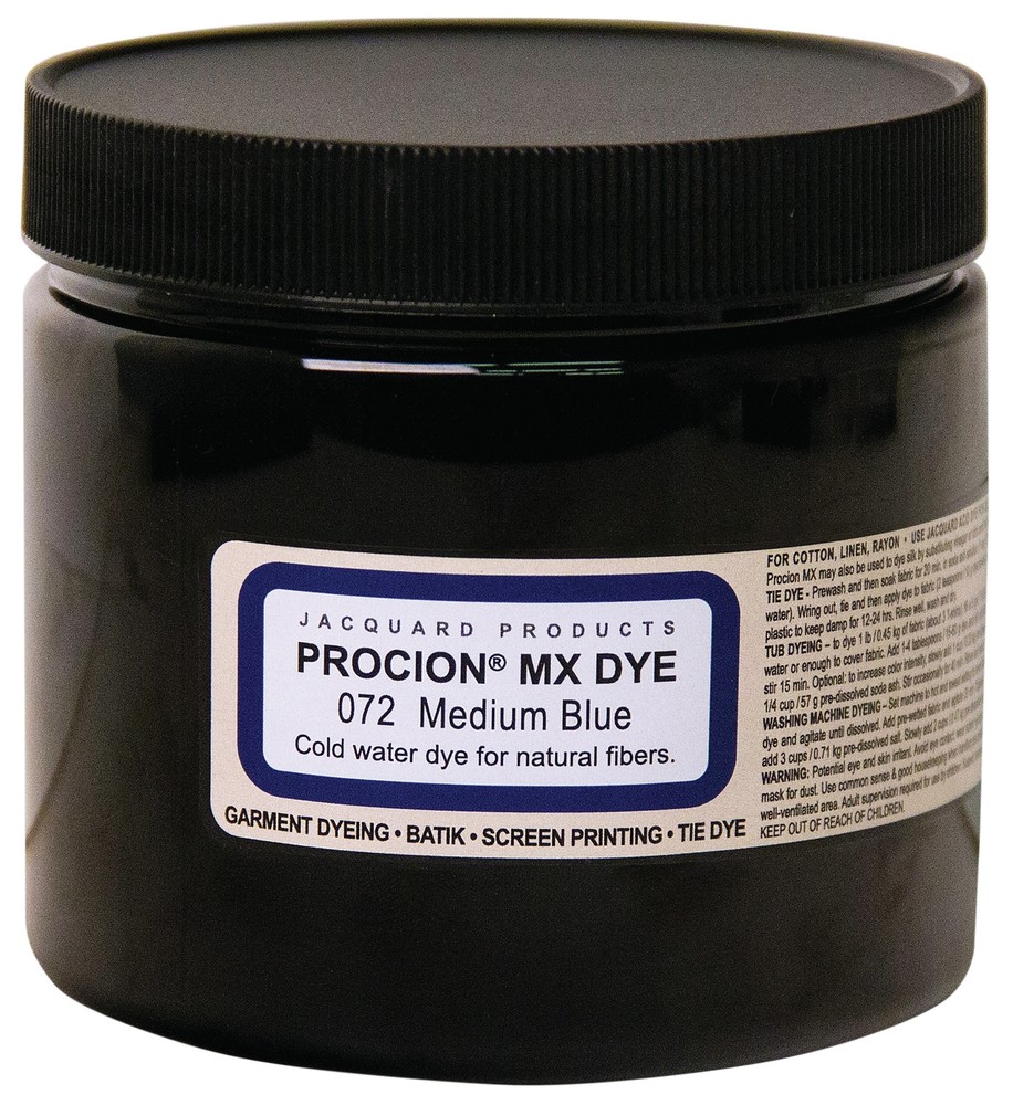 Jacquard Procion MX Dye 8oz-Medium Blue