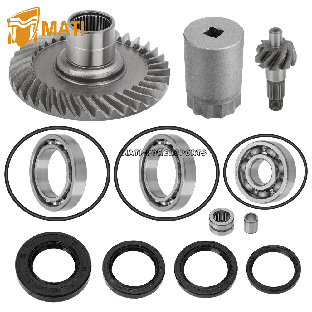 Rear Differential Ring Pinion Gear Plus Kit for Honda TRX300 TRX300FW FourTrax
