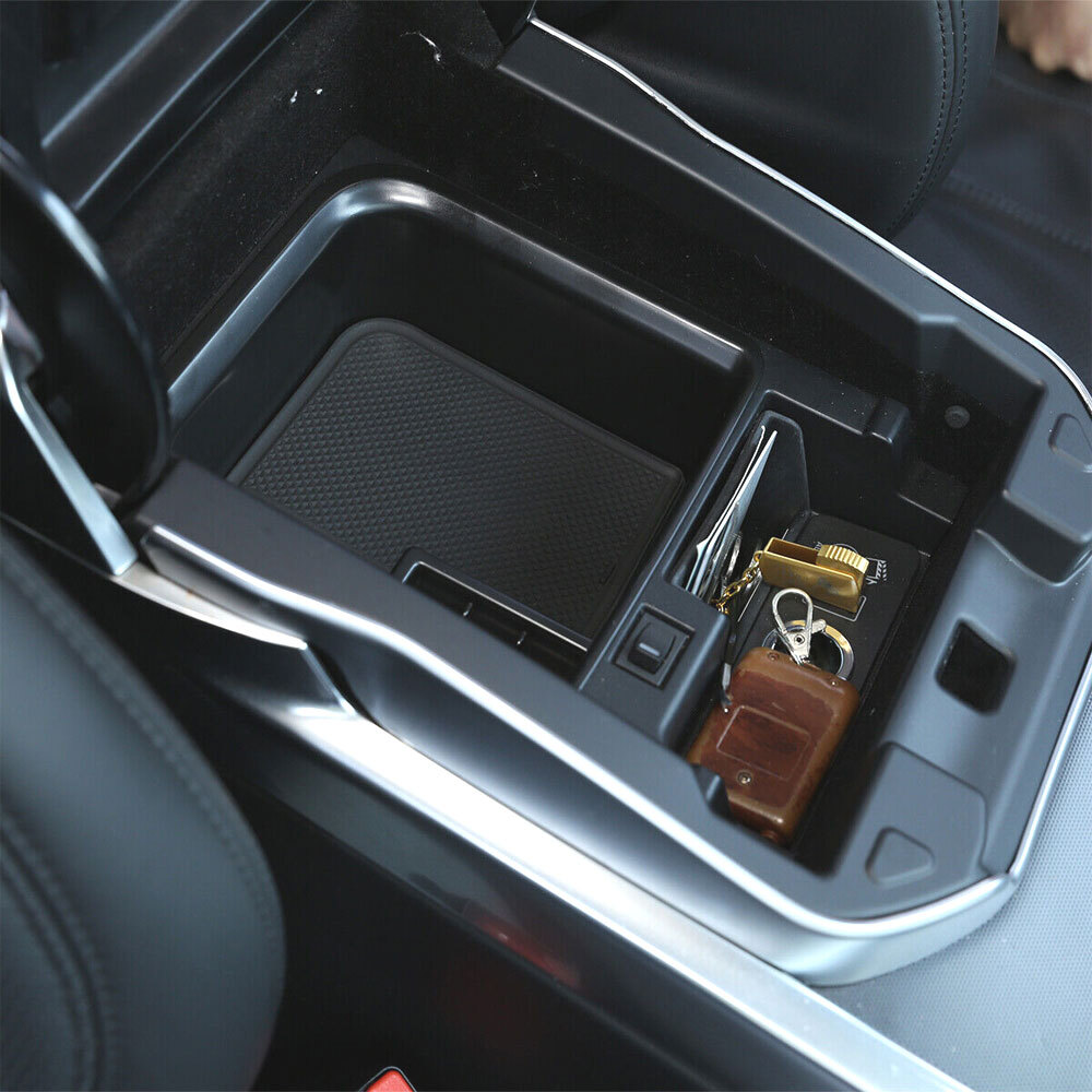 Interior Console Cooler Box Storage Insert Trim For 2014-2017 Range Rover Sport