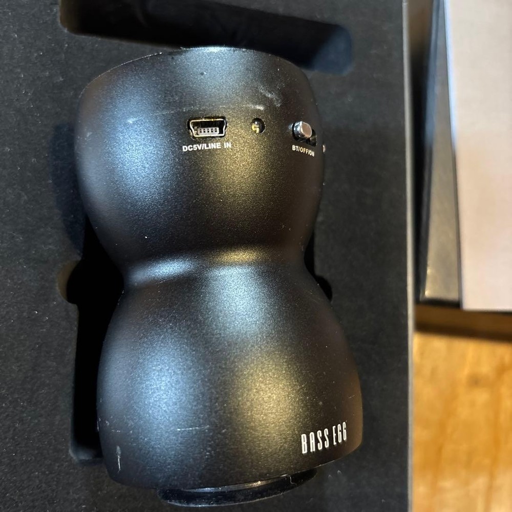 BASS EGG VERB-B Portable Bluetooth Wireless Speaker Black