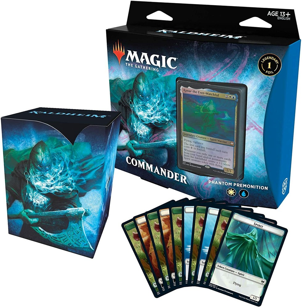 Magic The Gathering Kaldheim Commander Deck Phantom Premonition - NEW MTG TCG