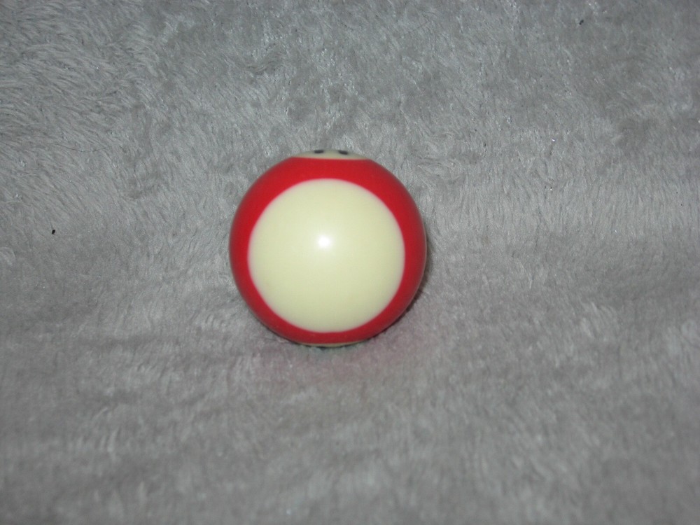 Mini Pool Ball #11 Red Stripe 1.5" Diameter Miniature Billiard Replacement