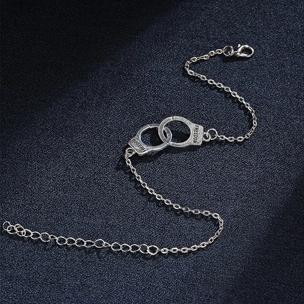 Woman's Ankle Bracelets Handcuffs Anklets Adjustable