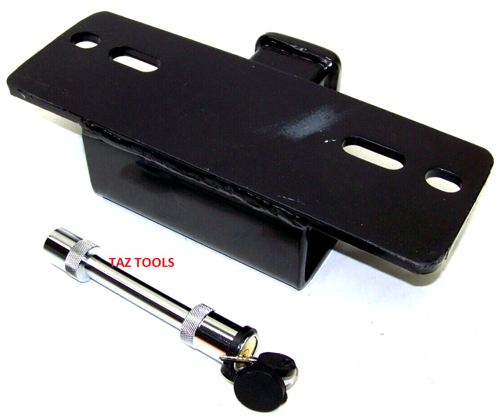 Step Hitch Bumper Mount 2" Receiver 5000 lb Load Capacity with Pin Lock Trailer