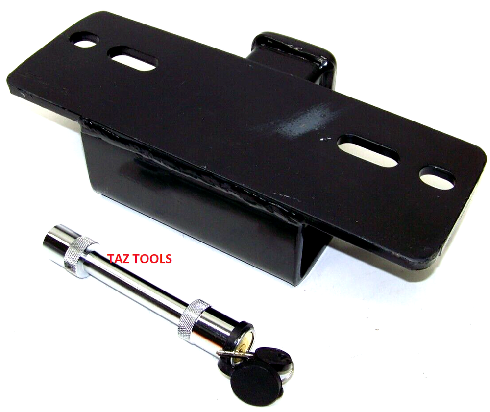 Step Hitch Bumper Mount 2" Receiver 5000 lb Load Capacity with Pin Lock Trailer