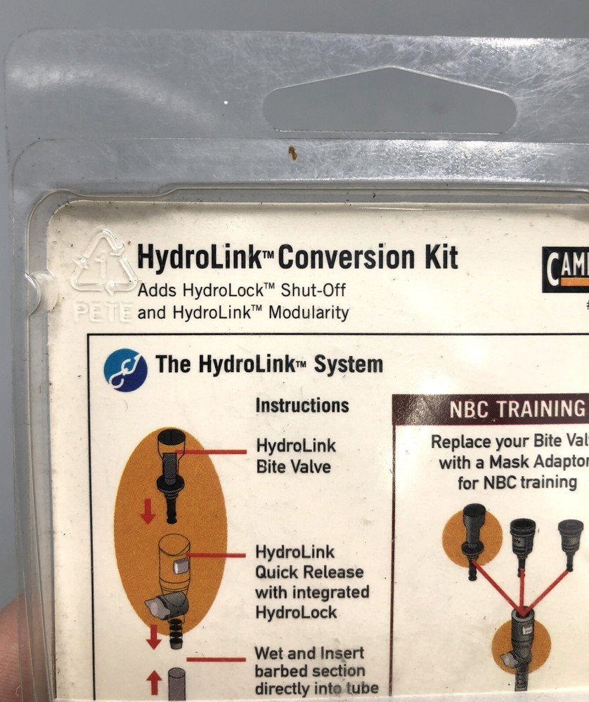 CAMELBAK HydroLink Conversion Kit Filter Adapter Quick Connect Coupling
