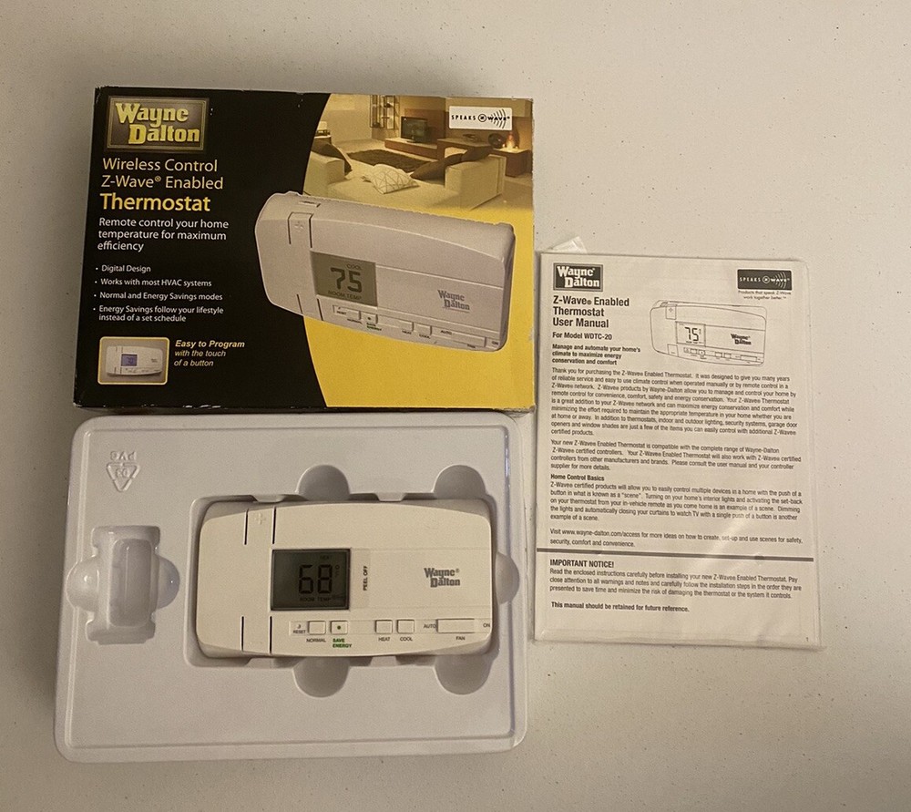 Wayne Dalton Wireless Control X-wave Enabled Thermostat WDTC-20