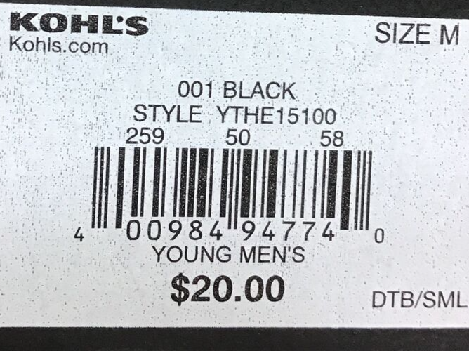 Tony Hawk Mens Sandals Black ythe15100 Medium E22