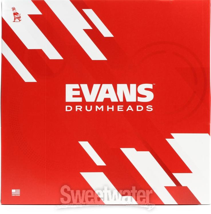Evans TT14CHR Black Chrome Tom Batter Head - 14"