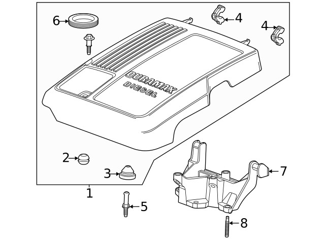 Genuine GM Mount Bracket 55505907