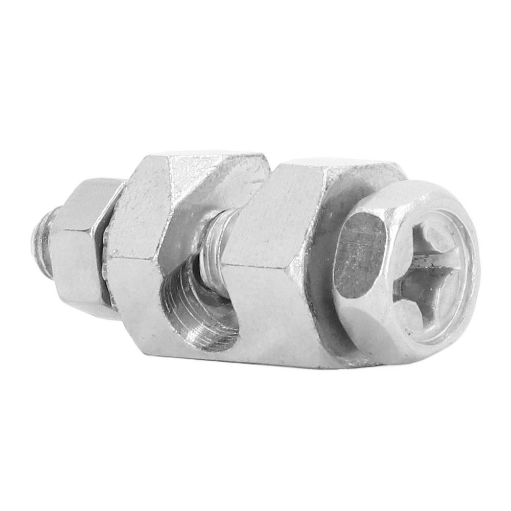10PCS Protection Cable Clamp External Hex Copper Grounding Protection