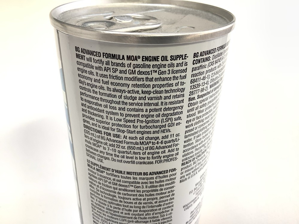 BG Advanced Formula MOA 115