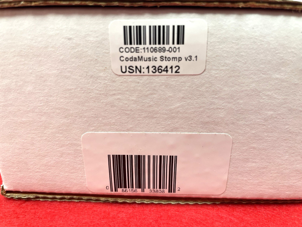 CODA STOMP 4.0 DIGITAL PAGE TURNER APP CONTROLLER PEDAL TABLET PC MAC ANDROID