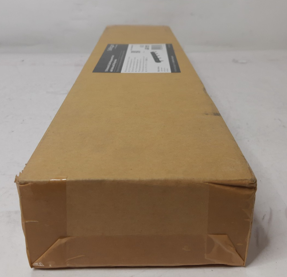 StarTech 1U Horizontal Cable Management Panel with Holes and D-Ring Hooks - New