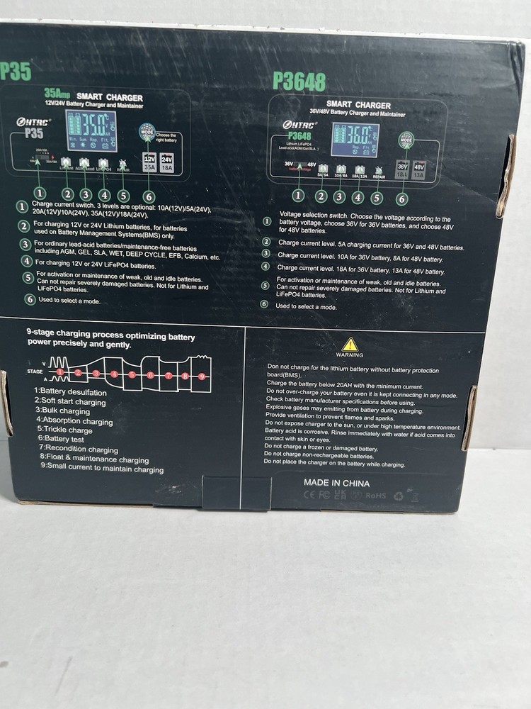 HTRC-35 Amp Smart Charger