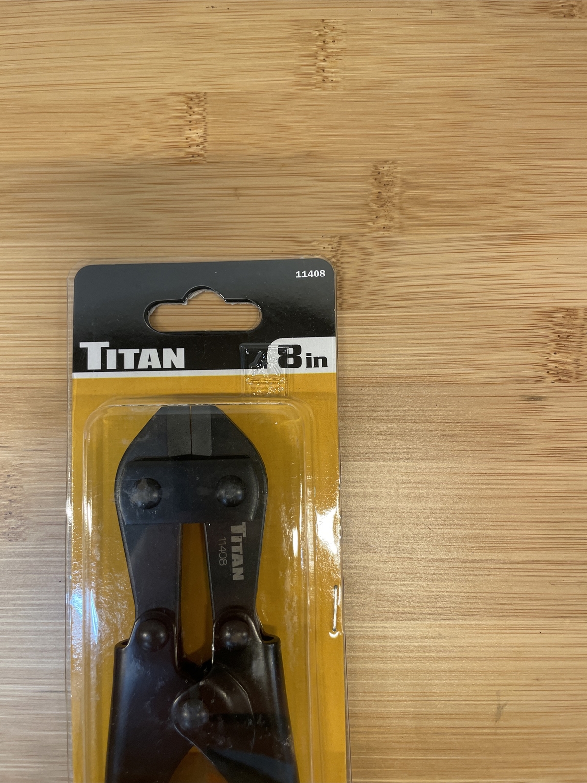 Titan 11408 8" Mini Bolt Cutter (1/8" Cutting Capacity)