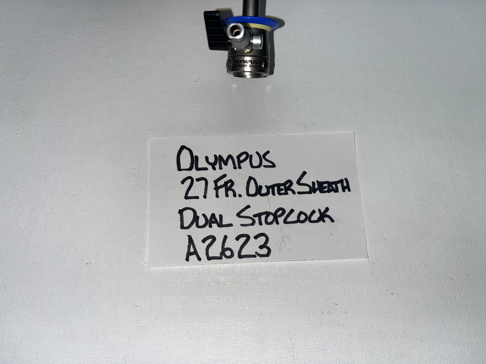 OLYMPUS 27FR. OUTER SHEATH DUAL STOPCOCK A2623